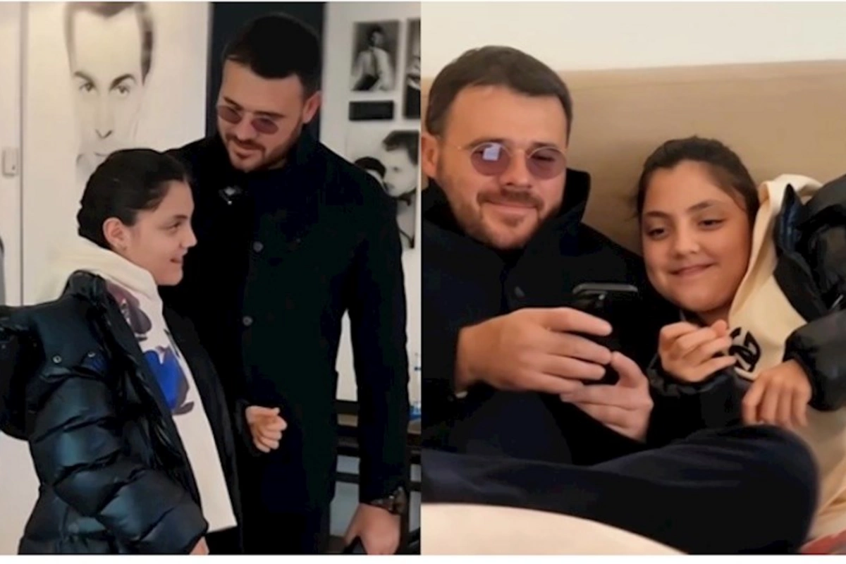 Eminin Əminə ilə yeni görüntüləri — VİDEO