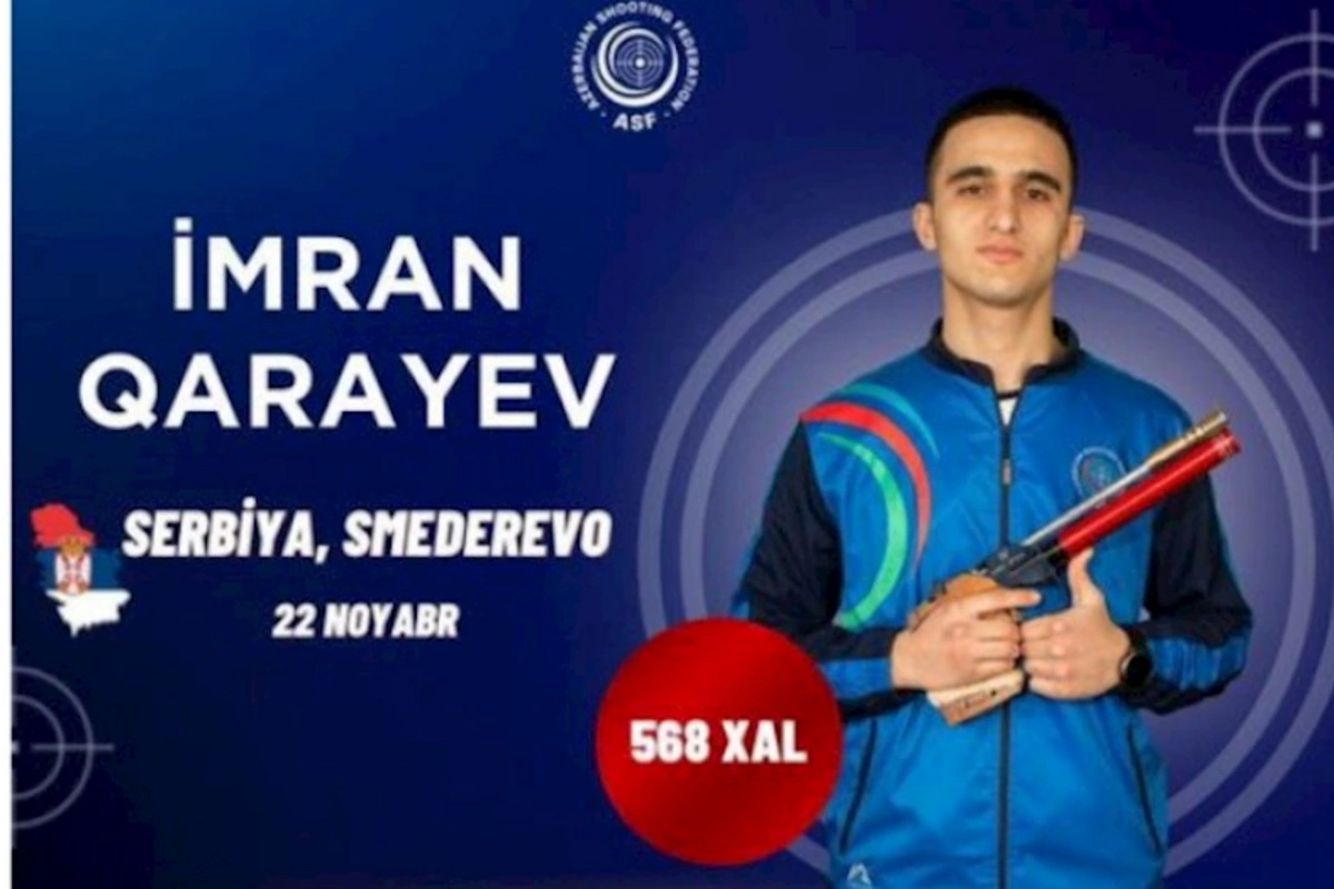 Azərbaycanın güllə atıcısı medal qazandı