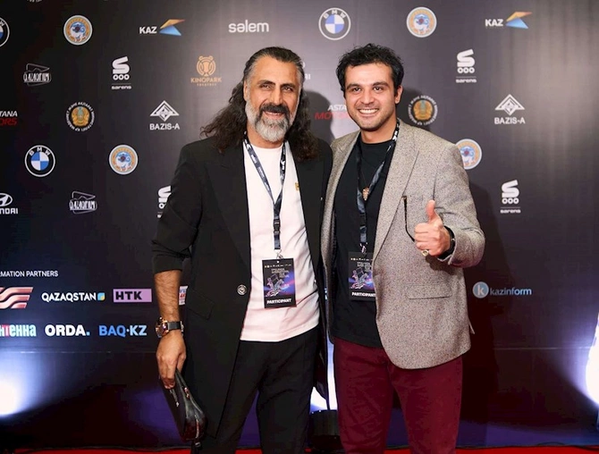 Tanınmış aktyor Sənan Əlləz Beynəlxalq “Avrasiya” kinofestivalında Azərbaycanı təmsil etdi — FOTOLAR (VİDEO)