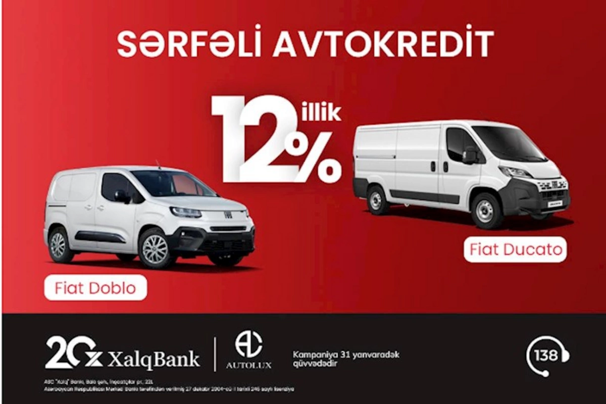 Xalq Bankdan hüquqi şəxslər üçün sərfəli avtokredit