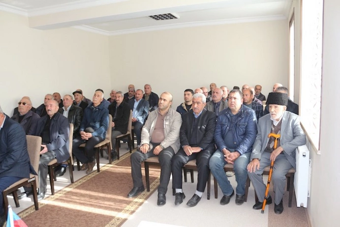 Millət vəkili Vüqar Rəhimzadə Culfada seçiciləri ilə görüşüb — FOTOLAR