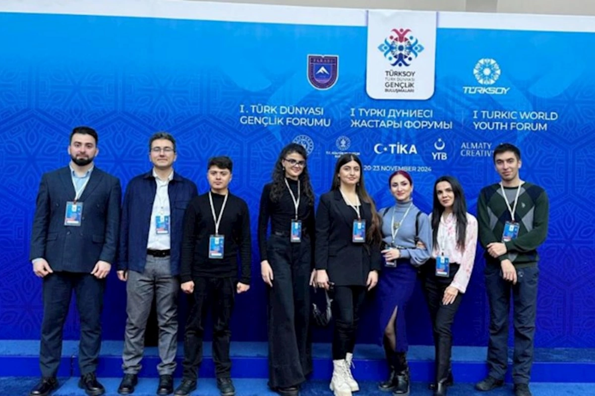 Azərbaycanlı gənclər “I TÜRKSOY Türk Dünyası Gənclik Görüşü”ndə iştirak ediblər — FOTOLAR