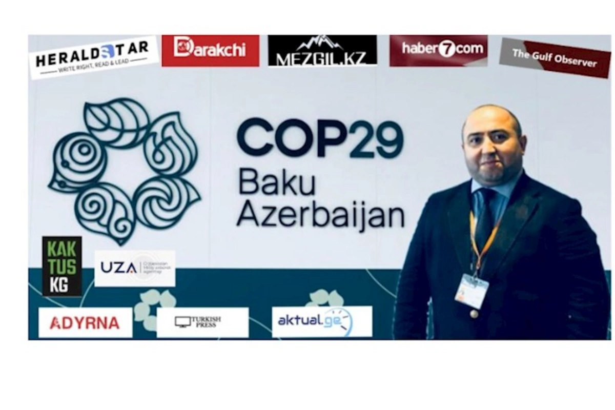 Aqil Ələsgər 8 ölkənin mediasına COP29 barədə danışdı — FOTOLAR