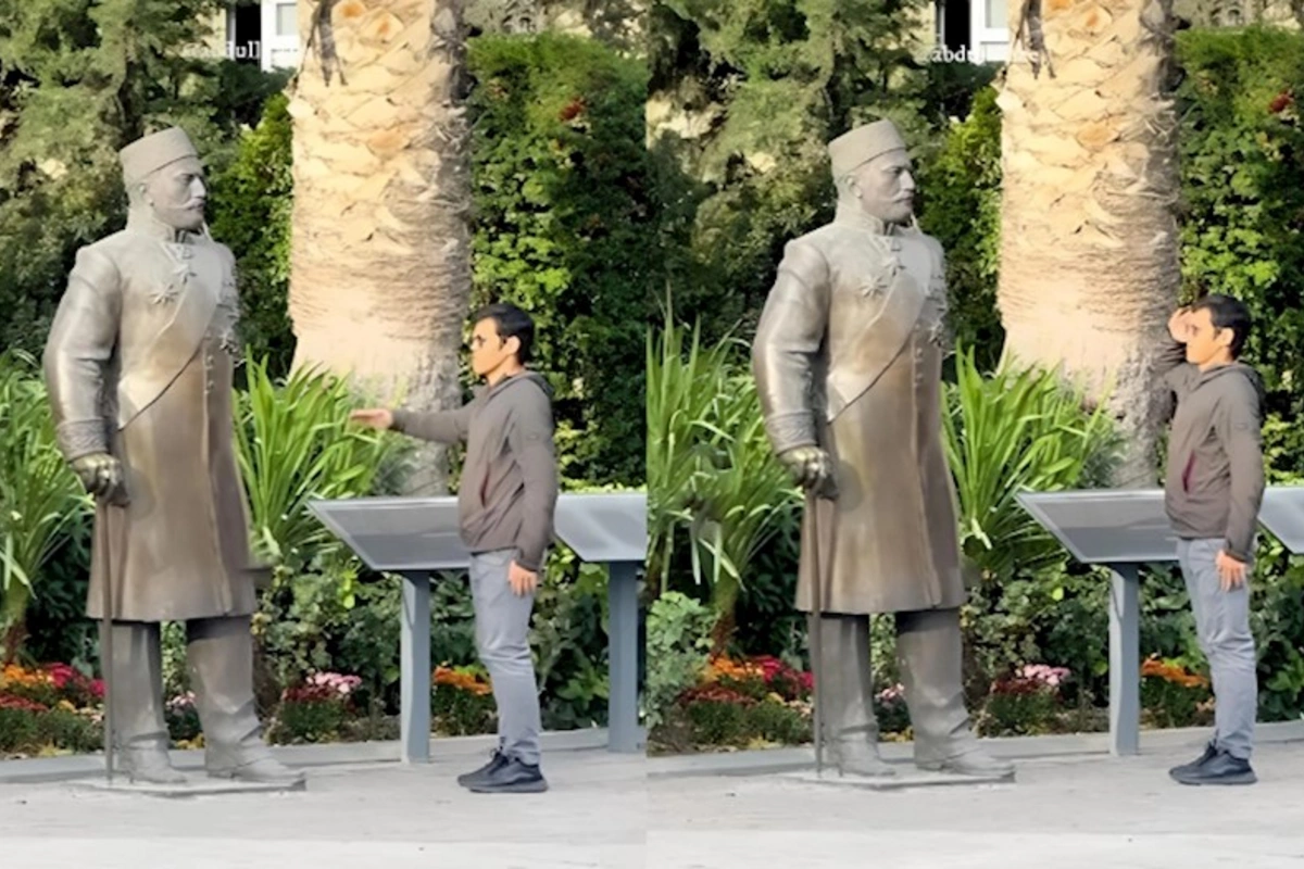 Hacı Zeynalabdin Tağıyevə verilən salam