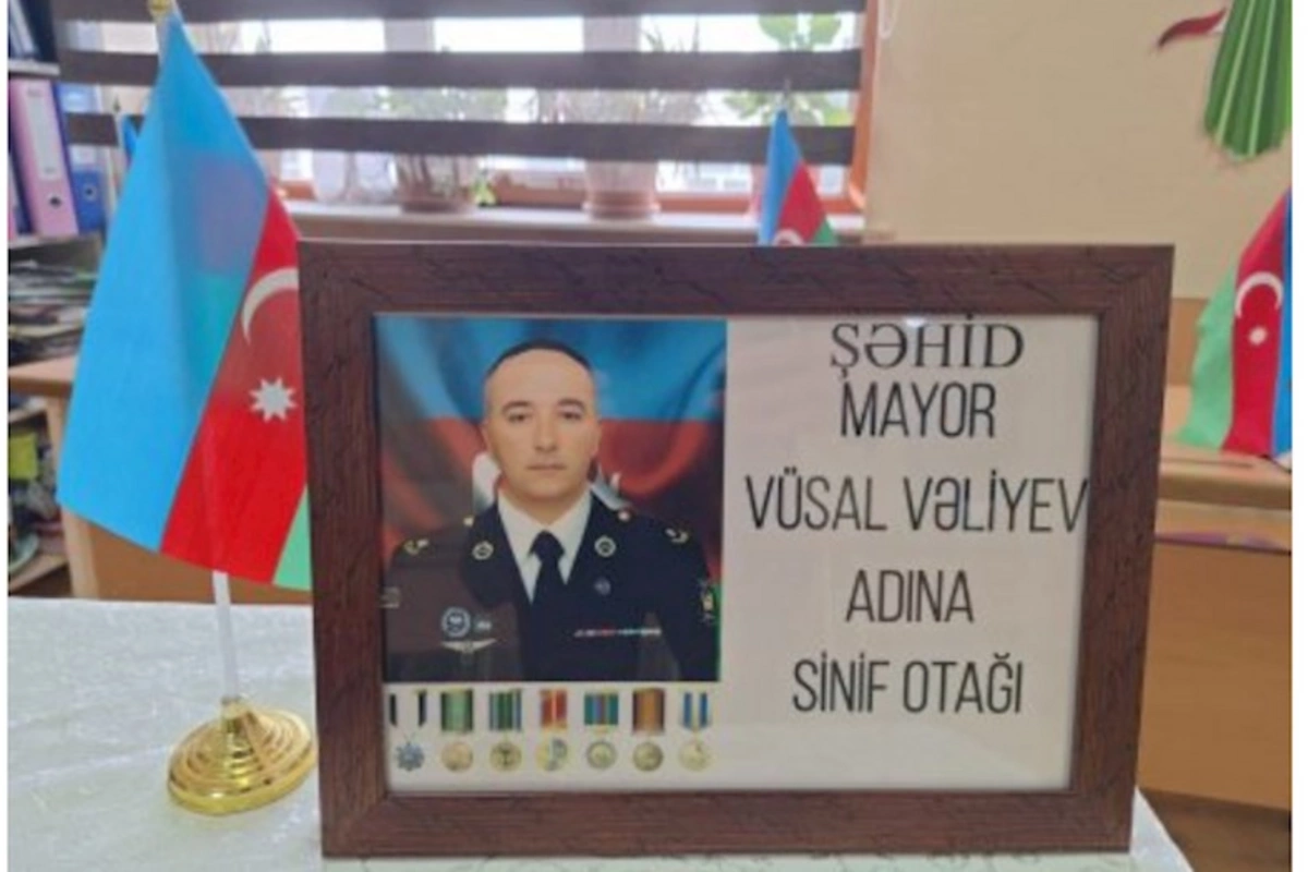 Şəhid mayor Vüsal Vəliyevə həsr olunmuş tədbir keçirilib — FOTOLAR
