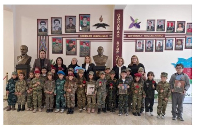 Şəhid mayor Vüsal Vəliyevə həsr olunmuş tədbir keçirilib — FOTOLAR