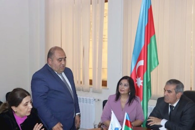 Yeni Azərbaycan Partiyası Səbail rayon təşkilatında — FOTOLAR