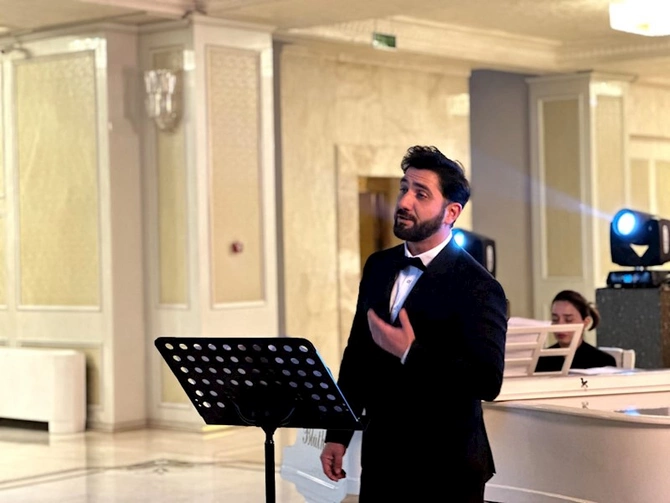 Gəncə Dövlət Filarmoniyasında Məhəmməd Füzulinin 530 illiyi qeyd edildi — FOTOLAR