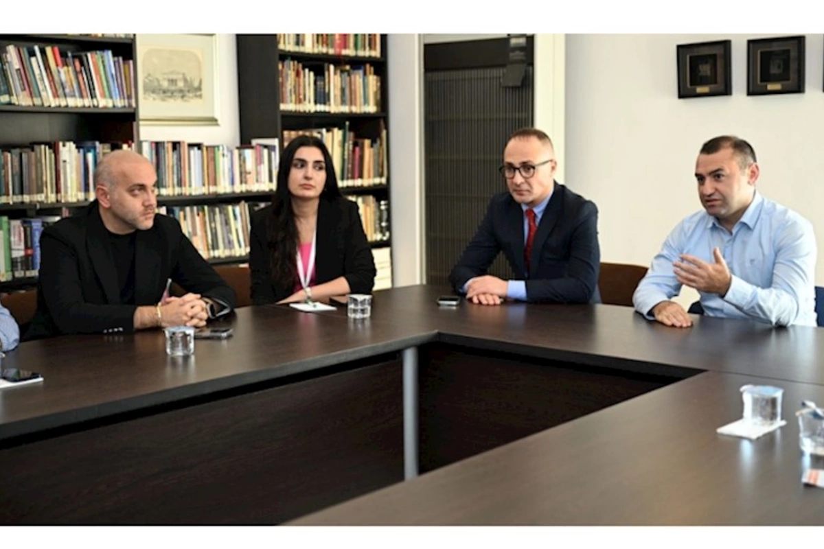 İstanbulda Frankfurt Beynəlxalq Kitab Sərgisinin regional koordinatoru ilə görüş olub — FOTOLAR