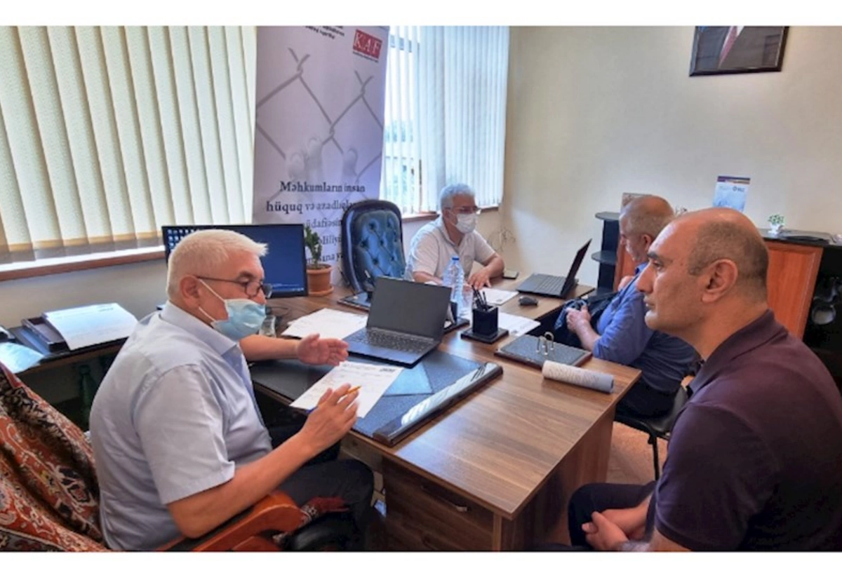 “Konstitusiya” Araşdırmalar Fondunda məhkumlara hüquqi yardım göstərilib — FOTOLAR