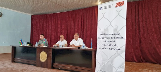 “Konstitusiya” Araşdırmalar Fondunda məhkumlara hüquqi yardım göstərilib — FOTOLAR “Konstitusiya” Araşdırmalar Fondunda məhkumlara hüquqi yardım göstərilib — FOTOLAR