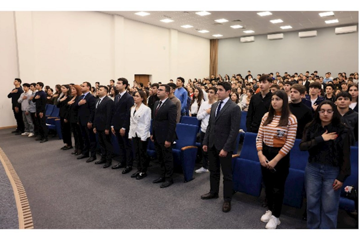 “Regional İnkişaf” İctimai Birliyi Xankəndidə gənclərlə görüş keçirib — FOTOLAR