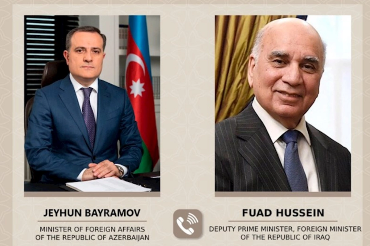 Ceyhun Bayramov iraqlı həmkarı ilə Yaxın Şərqdə cari regional vəziyyəti müzakirə edib