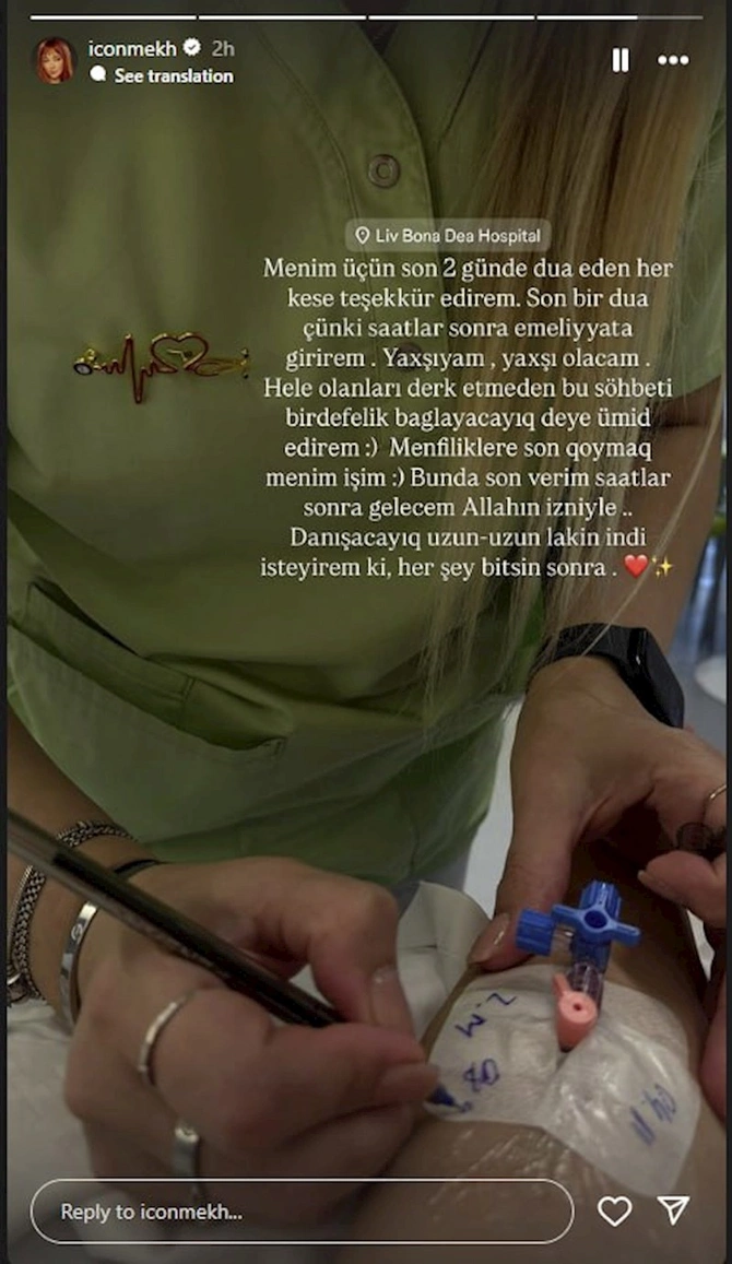 Tanınmış bloger bu gün əməliyyat olunacaq — FOTOLAR