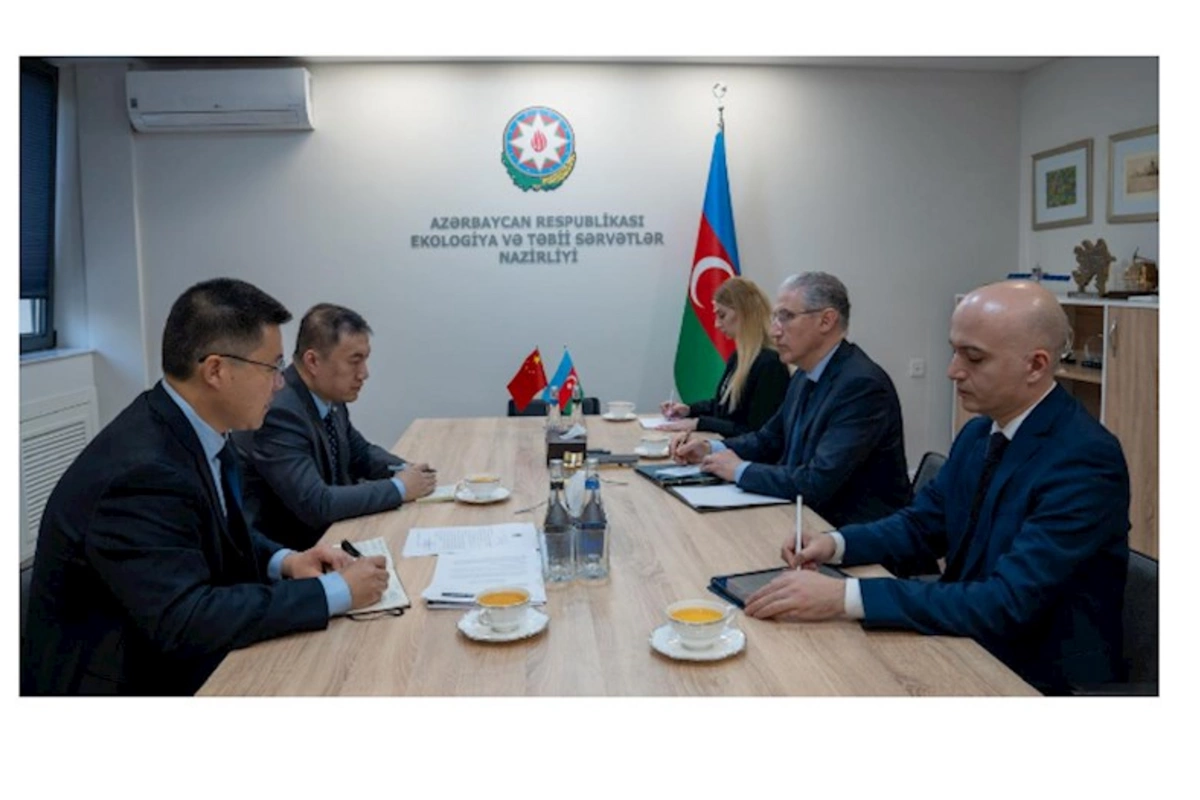 Muxtar Babayev Çinin Bakıdakı müvəqqəti işlər vəkili ilə görüşdü