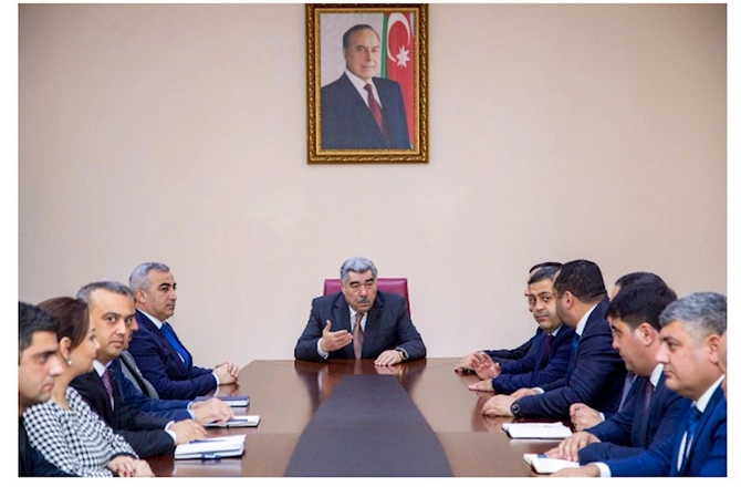 Salyan rayonunda qərargah yaradıldı — FOTOLAR