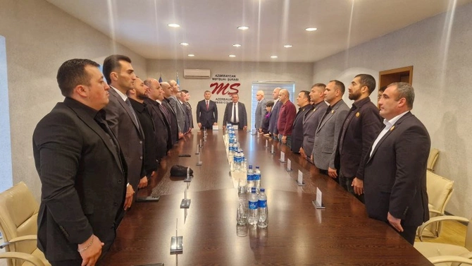 Mətbuat Şurasında Vətən müharibəsi iştirakçıları ilə görüş keçirilib — FOTOLAR