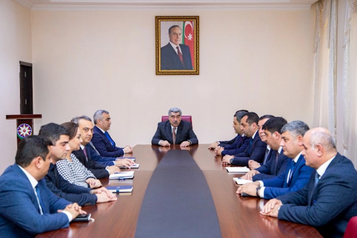 Salyan rayonunda qərargah yaradıldı — FOTOLAR