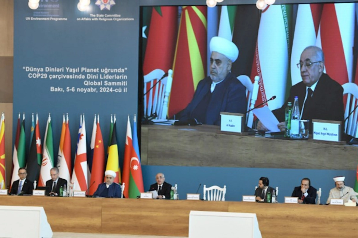 Prezident Dini Liderlərin Sammitinə müraciət ünvanladı
