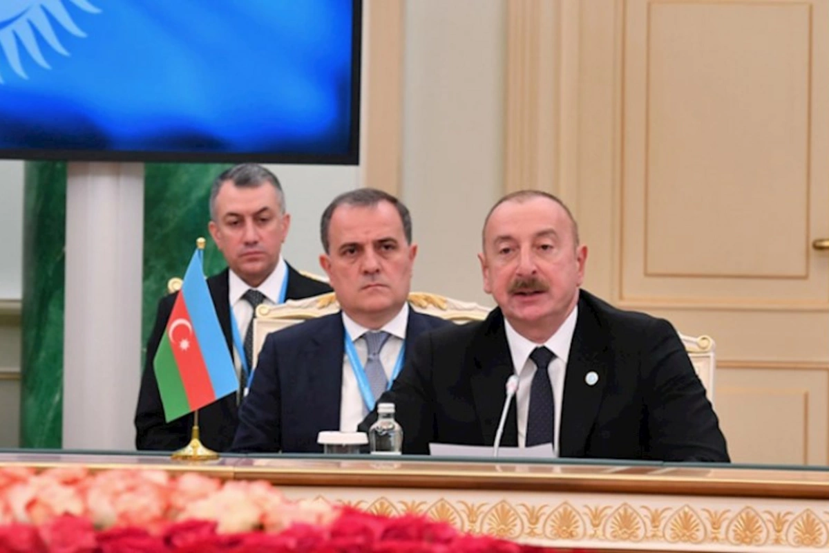 Prezidenti TDT Dövlət Başçıları Şurasının iclasında üzv ölkələr arasındakı hərbi əməkdaşlıqdan danışıb