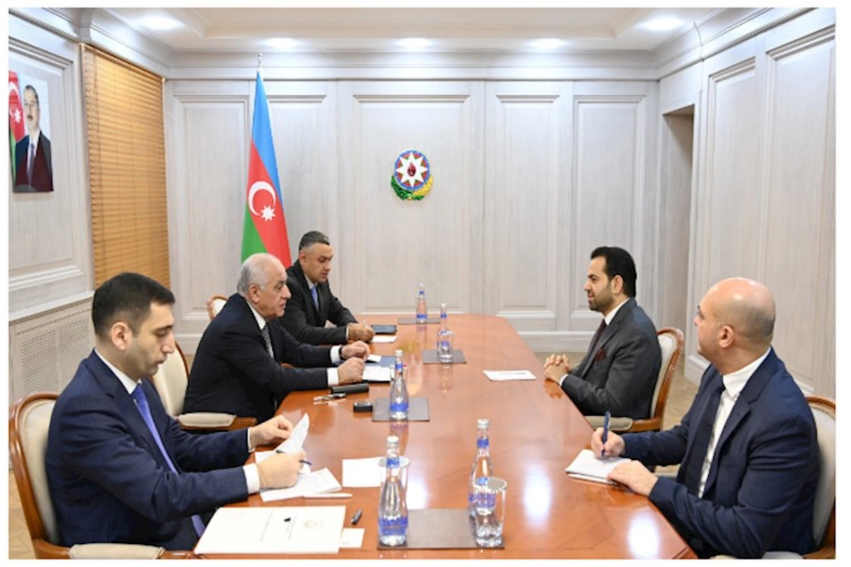Əli Əsədov Müsəlman Ağsaqqalları Şurasının Baş katibi ilə görüşüb