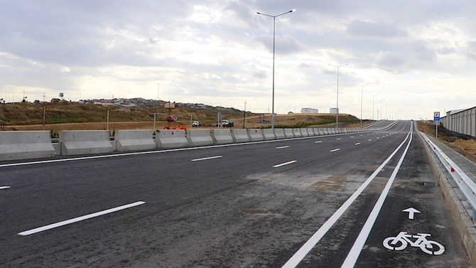 Prezident yeni yolun və parkın açılışında iştirak etdi — YENİLƏNDİ (FOTOLAR)