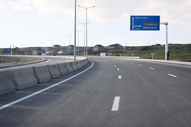Prezident yeni yolun və parkın açılışında iştirak etdi — YENİLƏNDİ (FOTOLAR)