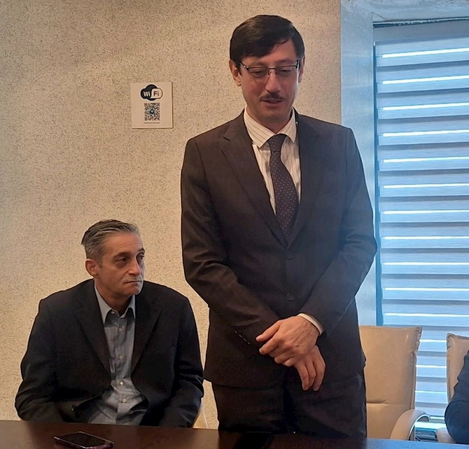 Mətbuat Şurasında Yeni Müsavat qəzetinin 35 illiyi ilə bağlı tədbir keçirilib — FOTOLAR Mətbuat Şurasında Yeni Müsavat qəzetinin 35 illiyi ilə bağlı tədbir keçirilib — FOTOLAR