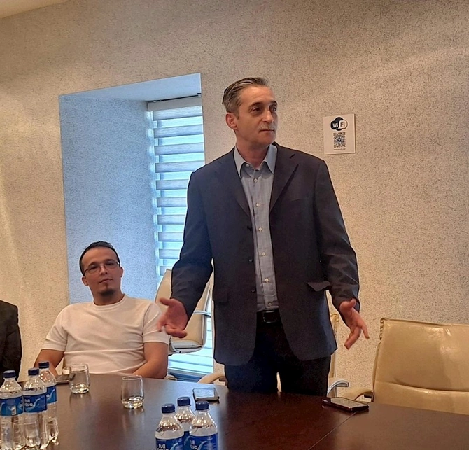 Mətbuat Şurasında Yeni Müsavat qəzetinin 35 illiyi ilə bağlı tədbir keçirilib — FOTOLAR Mətbuat Şurasında Yeni Müsavat qəzetinin 35 illiyi ilə bağlı tədbir keçirilib — FOTOLAR