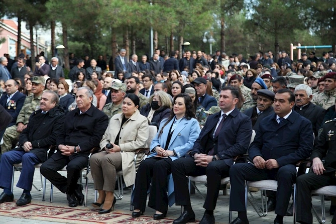 Hacıqabulda “8 Noyabr - Zəfər Günü” münasibətilə konsert proqramı keçirilib — FOTOLAR