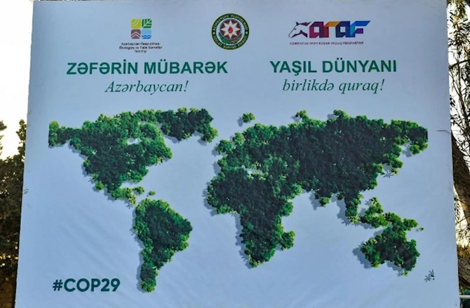 Zəfər Günü və “Yaşıl dünya naminə həmrəylik ili”nə həsr olunmuş ağacəkmə aksiyası — FOTOLAR