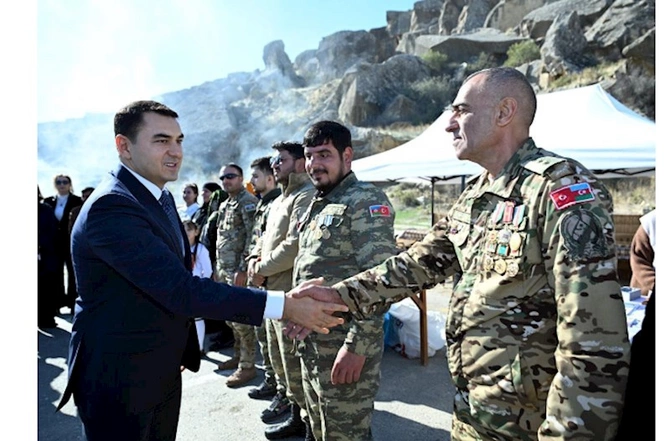 Qobustan Milli Tarix-Bədii Qoruğunda bayram tədbiri keçirildi — FOTOLAR