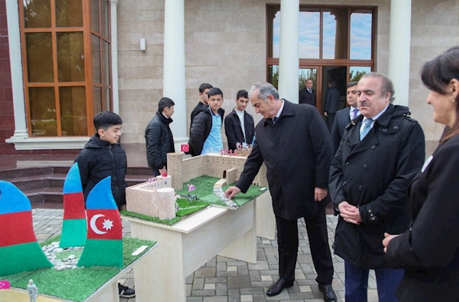 Hacıqabulda “8 Noyabr - Zəfər Günü” ilə əlaqədar ümumrayon tədbiri keçirildi — FOTOLAR
