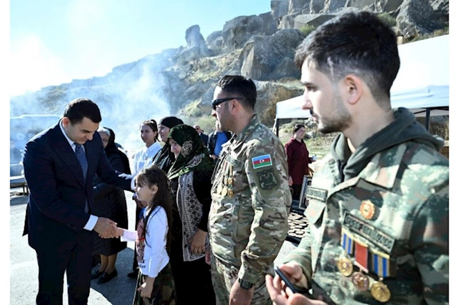 Qobustan Milli Tarix-Bədii Qoruğunda bayram tədbiri keçirildi — FOTOLAR