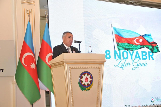 Abşeronda Zəfər Günü böyük coşqu ilə qeyd olunub — FOTOLAR