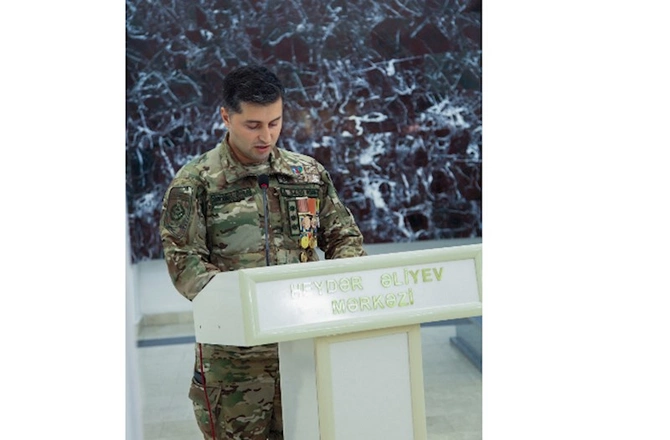 Hacıqabulda “8 Noyabr - Zəfər Günü” ilə əlaqədar ümumrayon tədbiri keçirildi — FOTOLAR