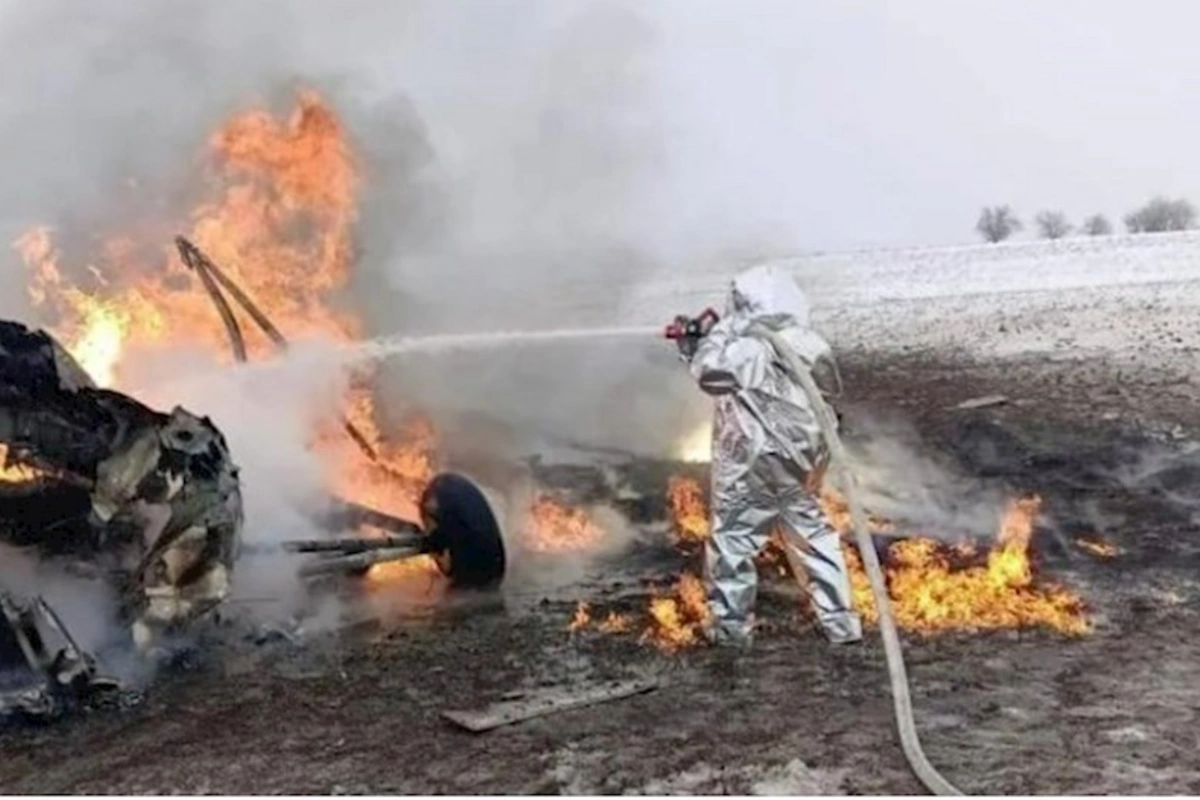 Qazaxıstanda Mi-8 sərt eniş etdi — Ölən var
