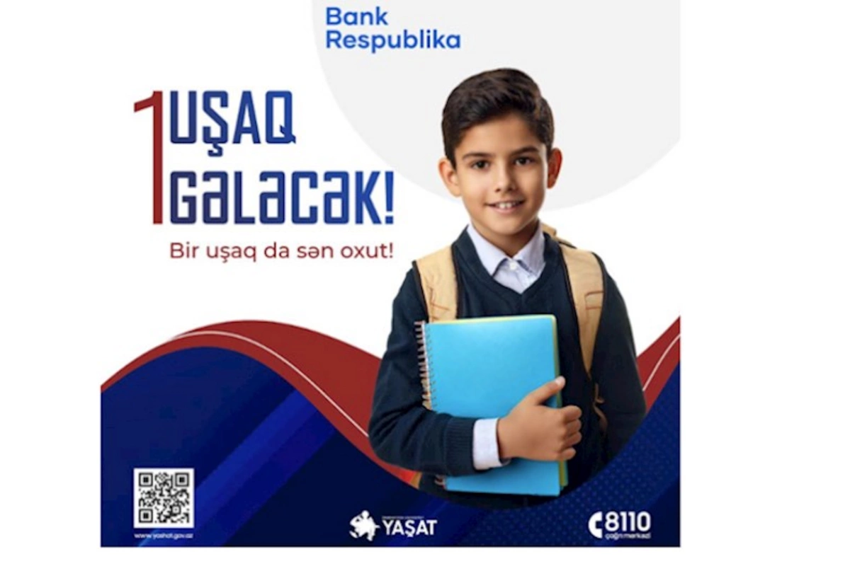 Bank Respublikadan YAŞAT Fonduna növbəti DƏSTƏK
