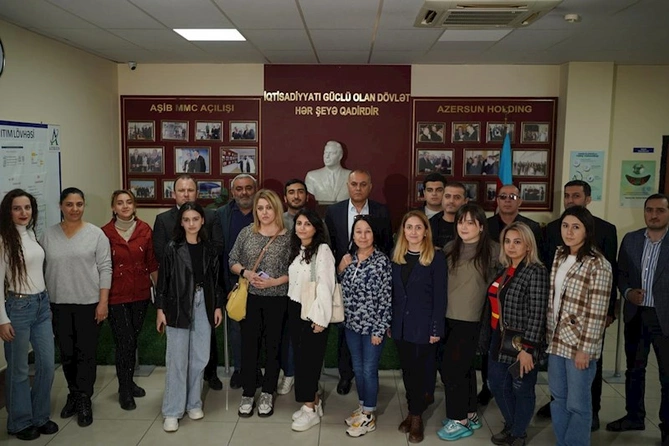 İmişli Şəkər Zavoduna media tur təşkil edilib — FOTOLAR İmişli Şəkər Zavoduna media tur təşkil edilib — FOTOLAR