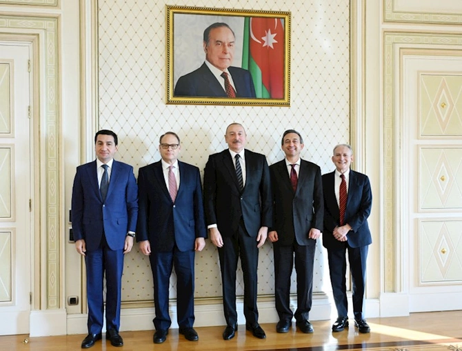 İlham Əliyev AIPAC-ın rəhbərini və yeni seçilmiş prezidentini qəbul etdi — FOTO İlham Əliyev AIPAC-ın rəhbərini və yeni seçilmiş prezidentini qəbul etdi — FOTO