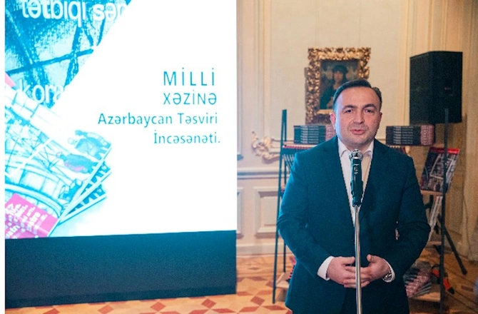 Milli xəzinə. Azərbaycan təsviri incəsənəti kitab-albomu və www.az-art.gallery portalı təqdimat olundu — VİDEO
