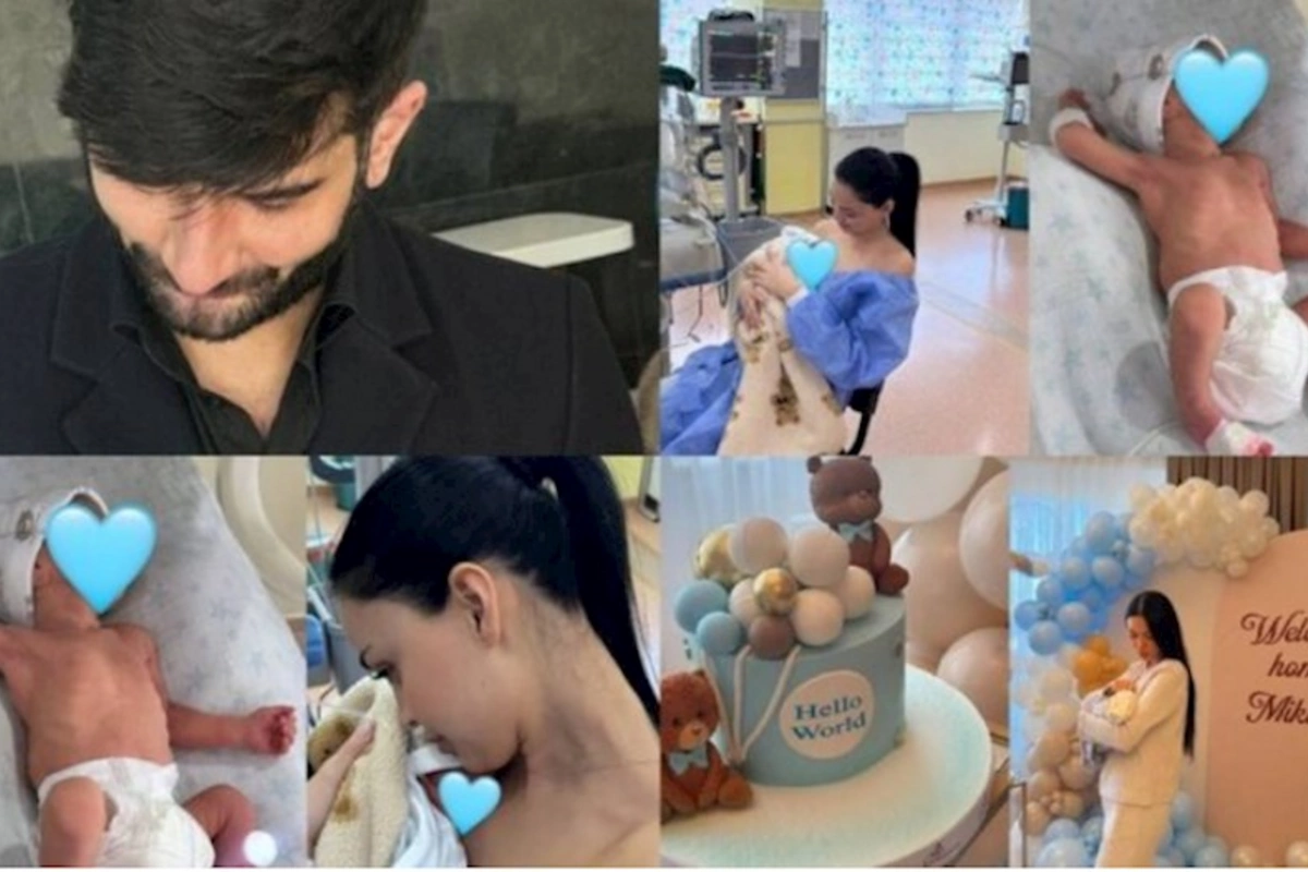 Razi ayrıldığı həyat yoldaşı və oğlunun görüntülərini paylaşdı