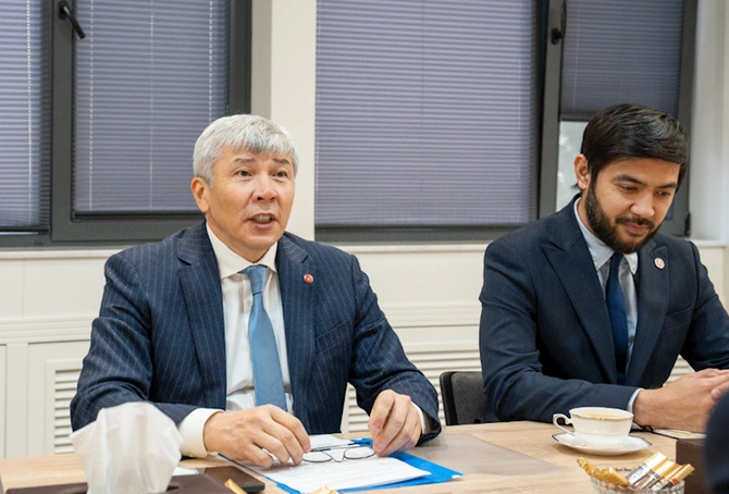 Muxtar Babayev Qırğızıstan səfiri ilə COP29-un nəticələrini müzakirə etdi — FOTO