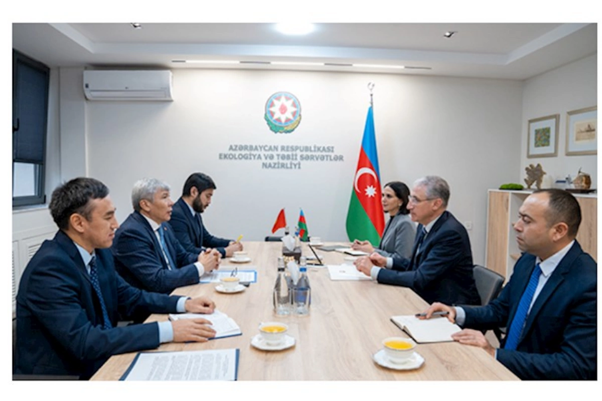 Muxtar Babayev Qırğızıstan səfiri ilə COP29-un nəticələrini müzakirə etdi — FOTO