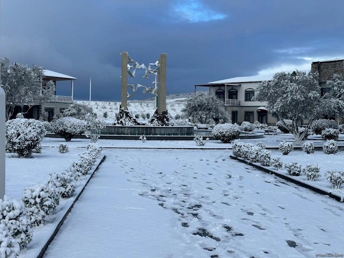 Qarlı Ağalıdan maraqlı FOTOLAR