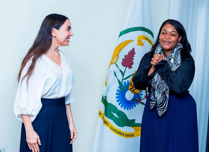 Leyla Əliyeva Ruandada reallaşdırılacaq layihələr üzrə görüşlər keçirdi — FOTOLAR