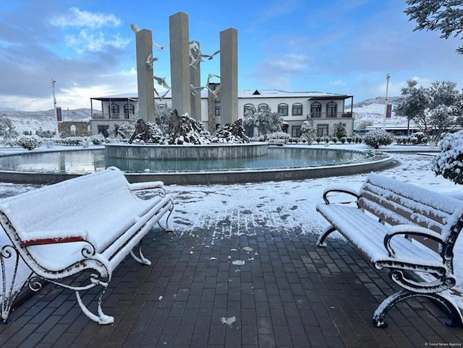 Qarlı Ağalıdan maraqlı FOTOLAR