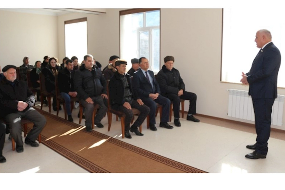 Millət vəkili Vüqar Rəhimzadə Ordubadda seçiciləri ilə növbəti görüşünü keçirib — FOTOLAR