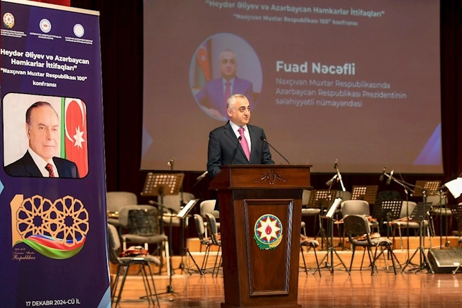 Naxçıvanda “Heydər Əliyev və Azərbaycan həmkarlar ittifaqları” mövzusunda konfrans keçirilib — FOTOLAR