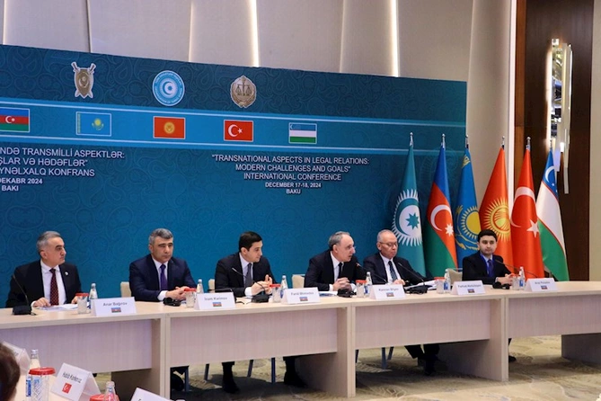Bakıda hüquq münasibətlərində transmilli aspektlərlə bağlı beynəlxalq konfrans keçirilir — FOTOLAR